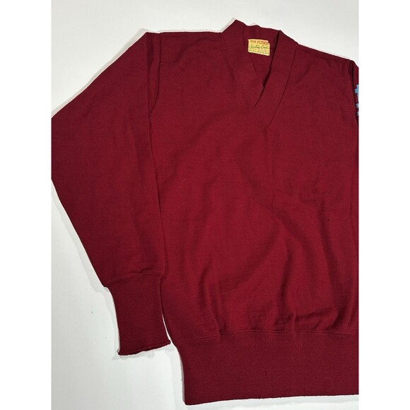 Vintage 60s Jim Flynn Sporting Goods University Delaware College Sweater Alumni - Picture 2 of 14